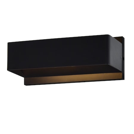 Cwi Lighting Lilliana LED Wall Sconce With Black Finish 7146W12-101